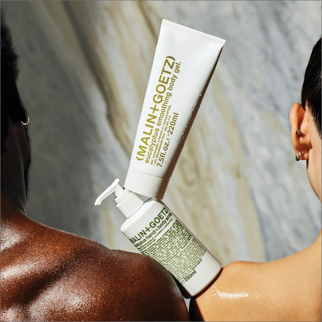 eucalyptus hand+body scrub.