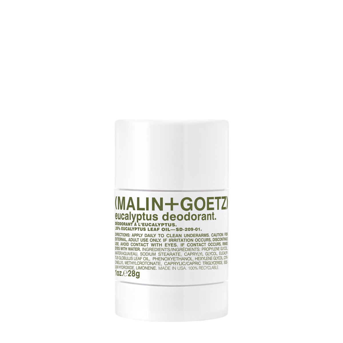 eucalyptus deodorant. - 1 oz.