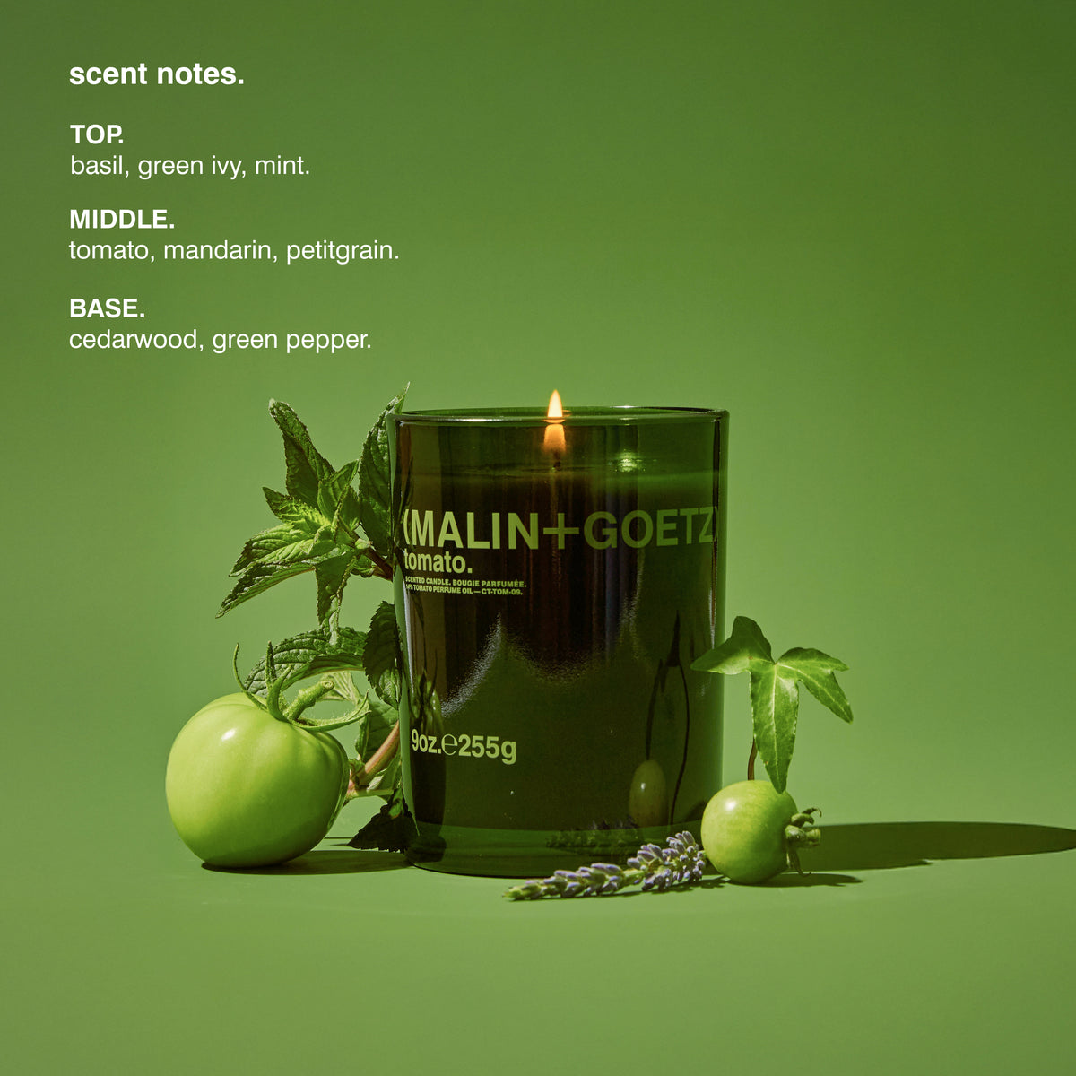 limited edition tomato candle.
