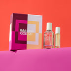 layers of leather gift set includes leather eau de parfum. 1.7 fl. oz.  / 50ml and leather perfume oil. 0.2 fl. oz. / 7ml