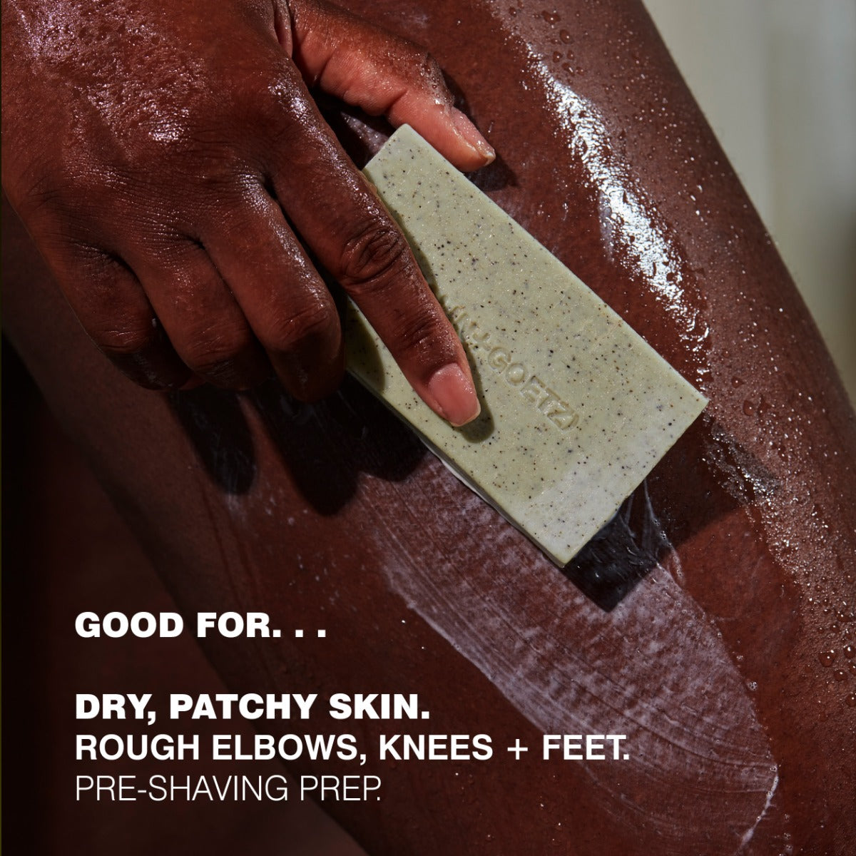 mandelic acid exfoliating bar.