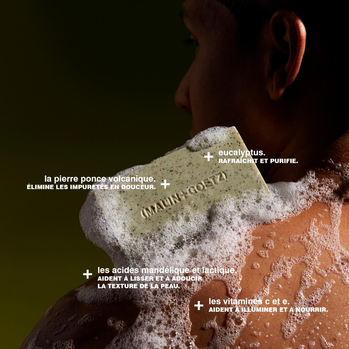 mandelic acid exfoliating bar.
